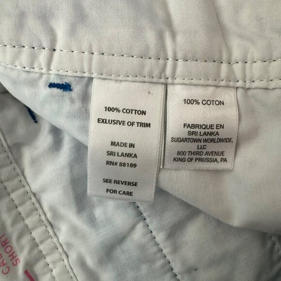 Lilly Pulitzer Women's Coral Reef Print Shorts - 2 - Picture 8 of 9